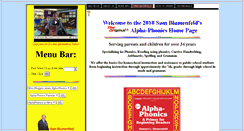 Desktop Screenshot of alpha-phonics.com
